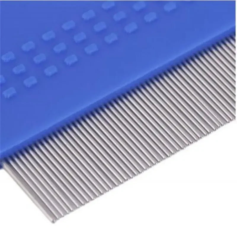 Stainless Steel Pet Grooming Hair Comb Long Thick Hair Fur Removal Flea And Lice Brush Pets Combs For Dog Cat Rabbit Guinea Pig