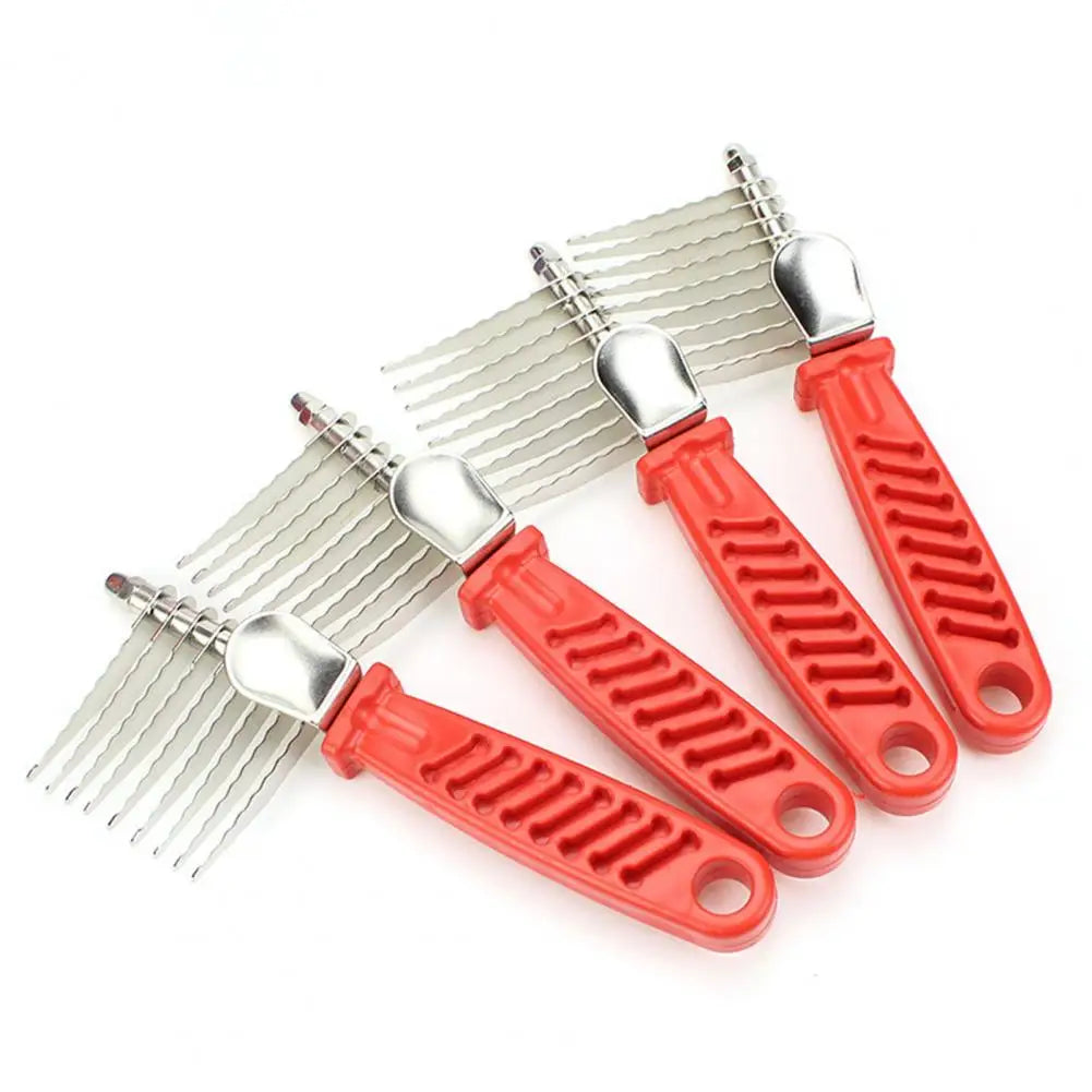 Dog Grooming Tool Stainless Steel Dog Dematting Comb Rake Brush Set for Cats Pets Grooming Tool for Fur Removal on for Doodles